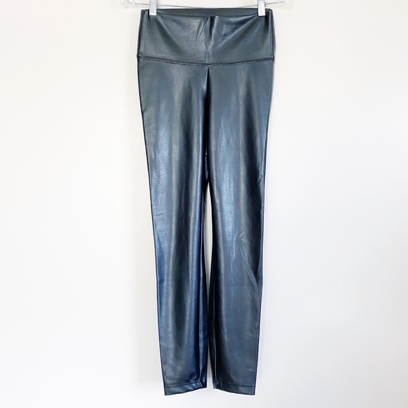 WHITE HOUSE BLACK MARKET Vegan Leather Leggings 4 - Picture 2 of 8